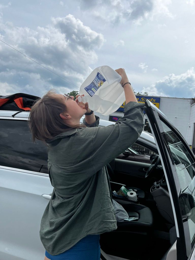 Ramona being thirsty